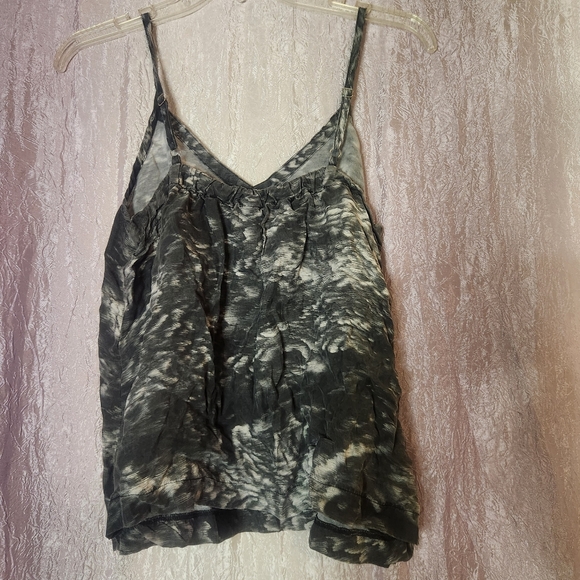 Athleta Tank Top Calm Cool Cami Black & Gray Women’s Sleep Top Size Medium - Picture 5 of 7